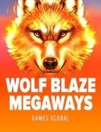 wolf blaze megaways - logo