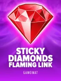 sticky diamonds flaming link - logo