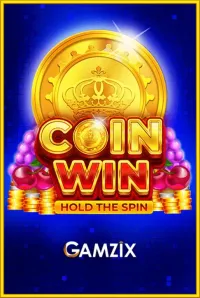 coin win hold the spin game logo
