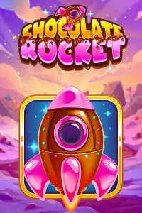 chocolate rocket game logo